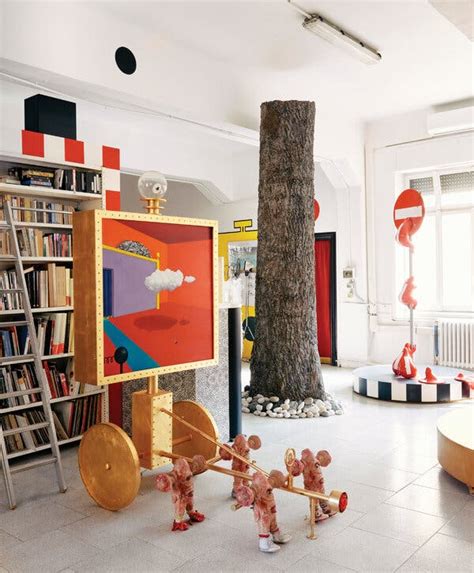 Luigi Serafini’s Fantastical Milan Apartment .